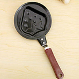 Cute Shaped Egg Mould Pans Nonstick Stainless Mini Breakfast Egg Frying Pans Cooking Tools Steel Kitchen Accessoories