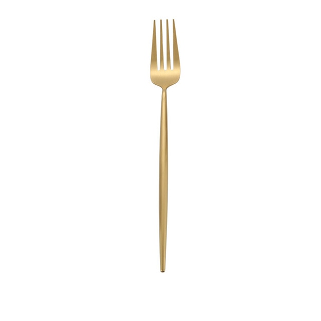 Gold Cutlery Set 304 Stainless Steel Cutlery Set Chopsticks Butter Knife Dessert Spoon Dinner Fork Tea Ice Spoon Tableware Set