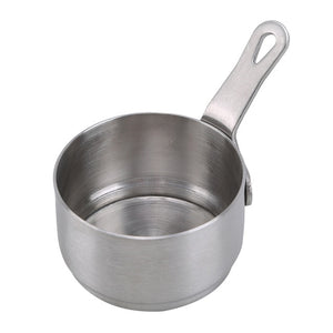 With Handle Sauce Pan Home Use Fondue Butter Kitchen Round Cooking Tool Mini Soup Pot Stainless Steel Milk Heating Portable
